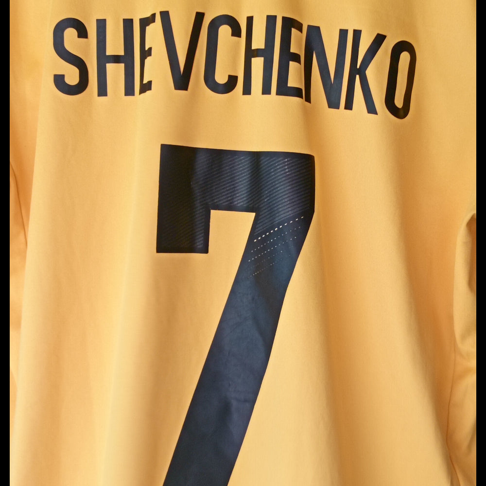 Maglia Ucraina Euro 2012 Shevchenko #7 Adidas – Taglia L | Eccellenti Condizioni