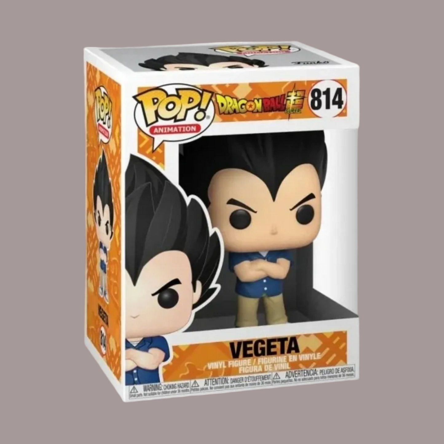 Funko Pop Vegeta #814 Casual – Dragon Ball Super