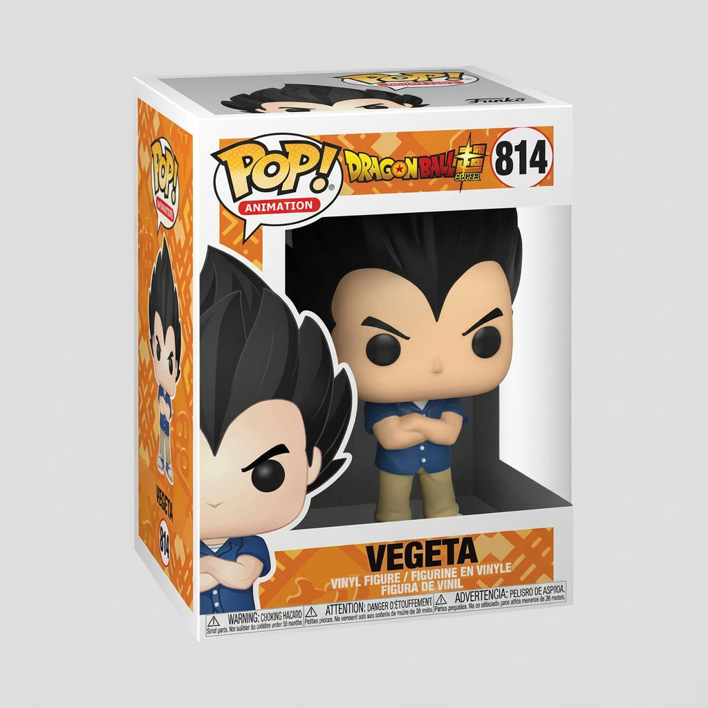 Funko Pop Vegeta #814 Casual – Dragon Ball Super