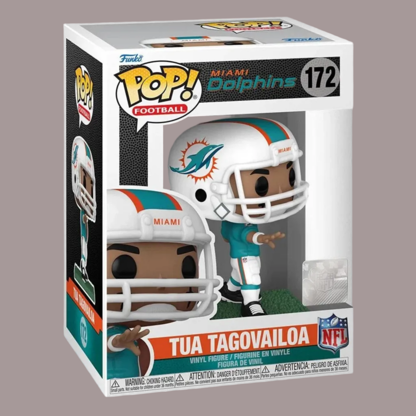 Funko Pop NFL Tua Tagovailoa #172 – Miami Dolphins