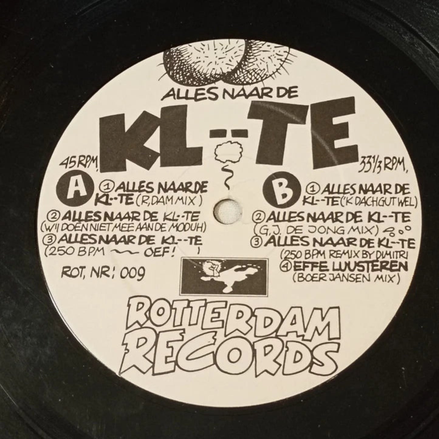 Euromasters – Alles Naar De Kl--te (Rotterdam Records, 1992)