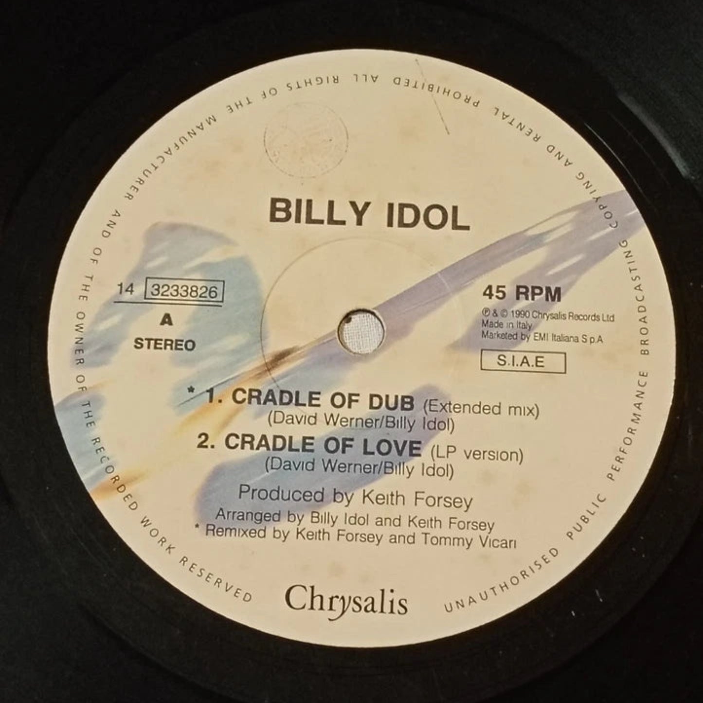 Billy Idol – Cradle of Love (Chrysalis, 1990)