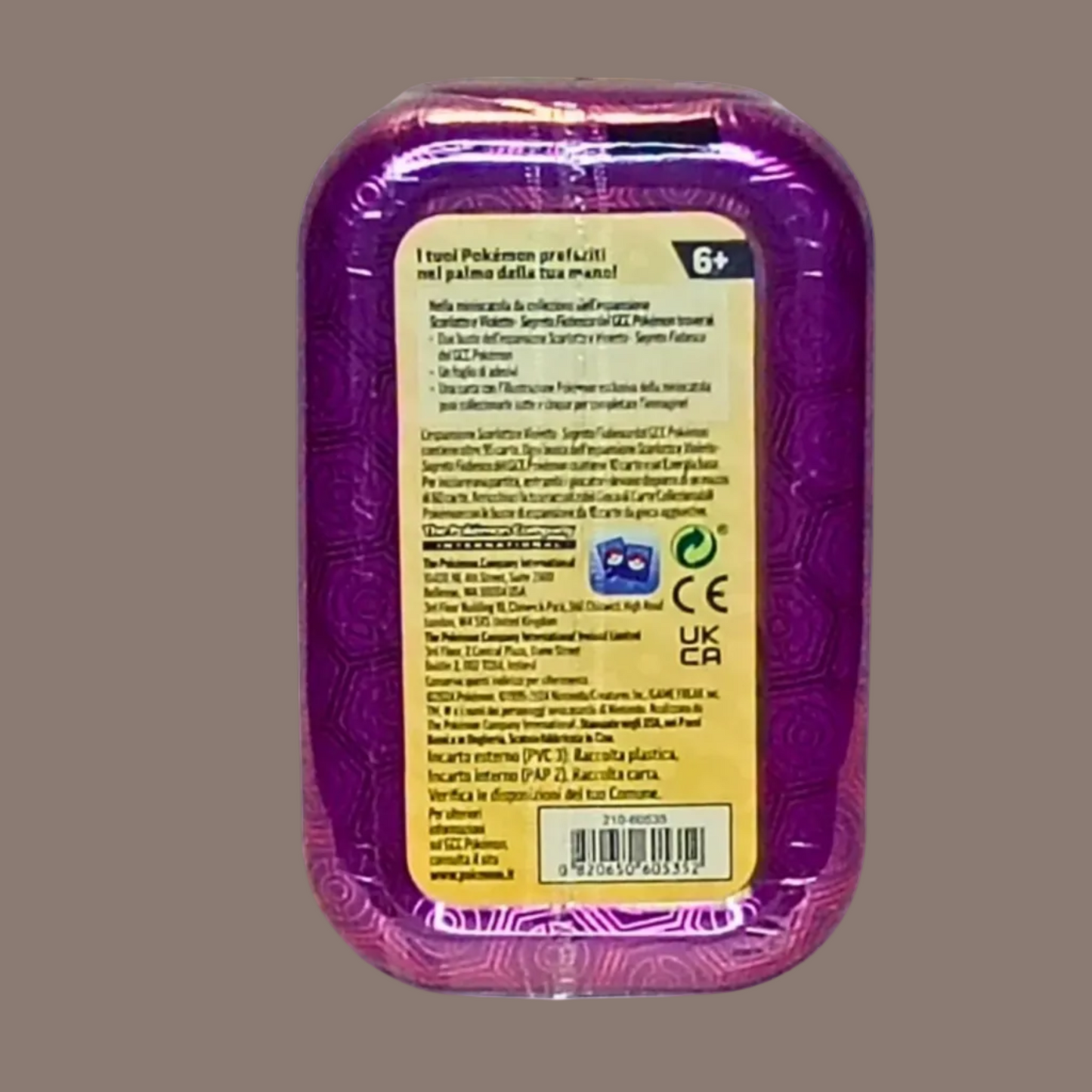 Pokémon Mini Tin Segreto Fiabesco ITA Nuova Sigillata 2 Buste Originale