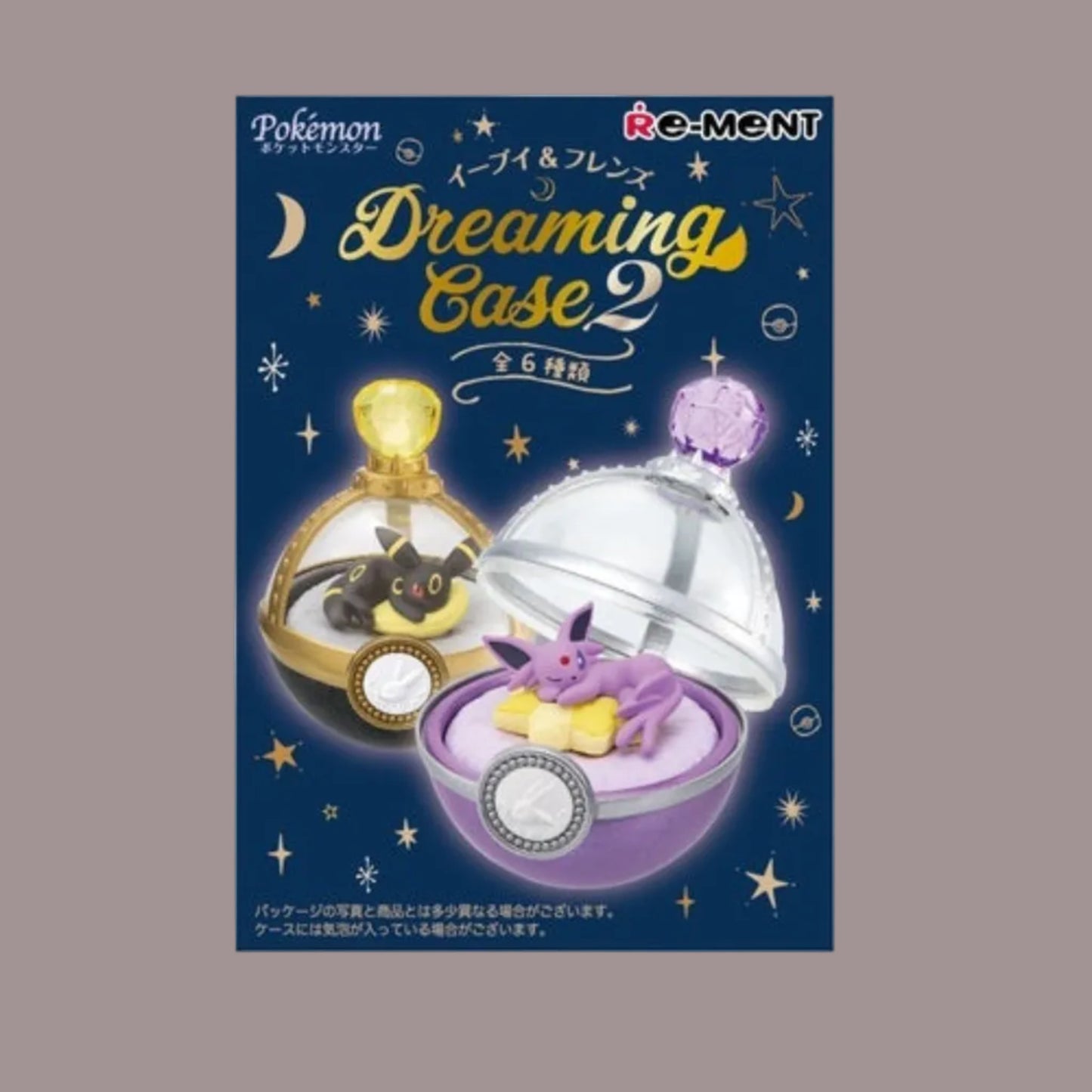 Re-Ment Pokémon Dreaming Case 2 – Figura Originale Giapponese Box Aperto