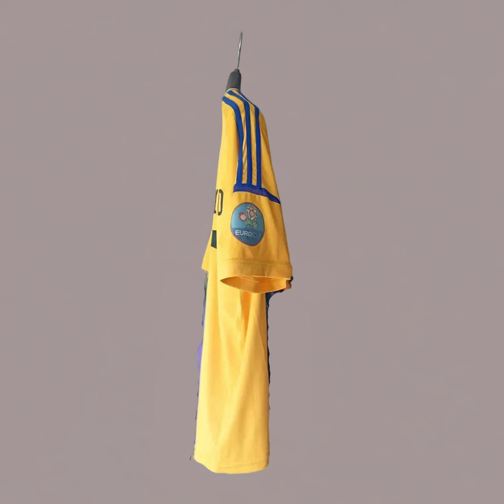 Maglia Ucraina Euro 2012 Shevchenko #7 Adidas – Taglia L | Eccellenti Condizioni