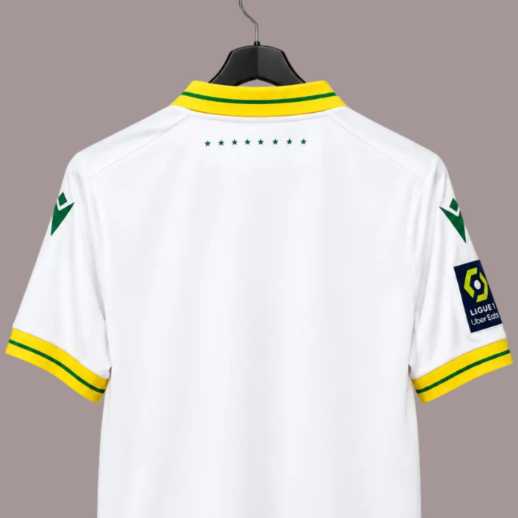 Maglia FC Nantes Macron Away 2021/22 Patch Ligue 1 Shirt Jersey France