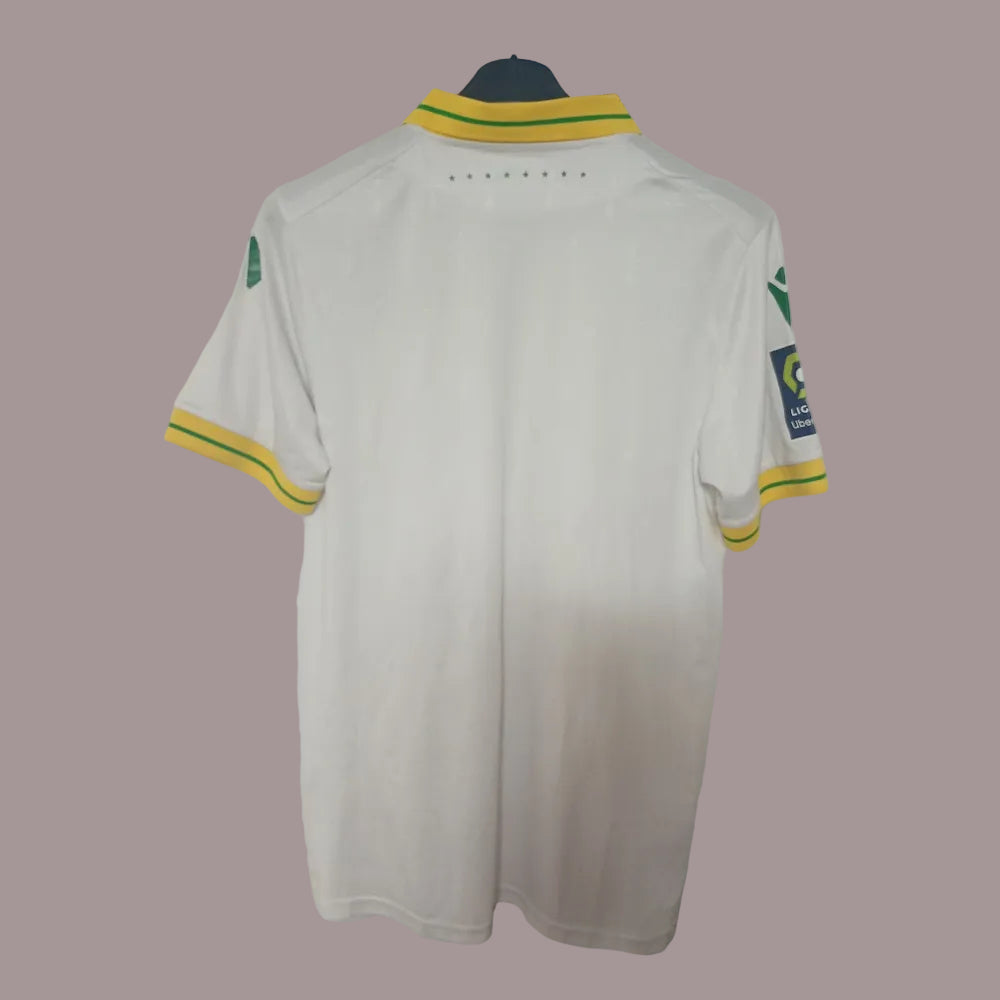 Maglia FC Nantes Macron Away 2021/22 Patch Ligue 1 Shirt Jersey France