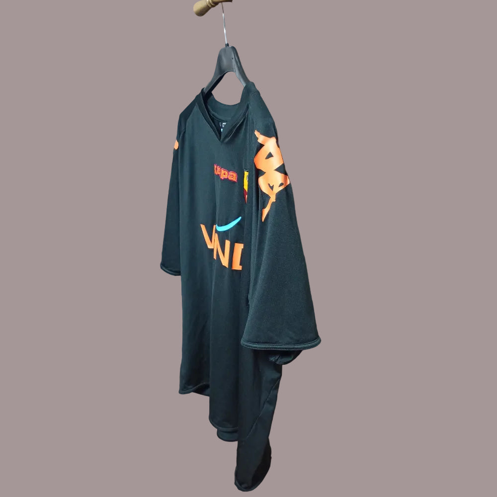 Maglia AS Roma 2007/2008 Nera Mexès #5 Kappa – Taglia XL | Usato Perfetto
