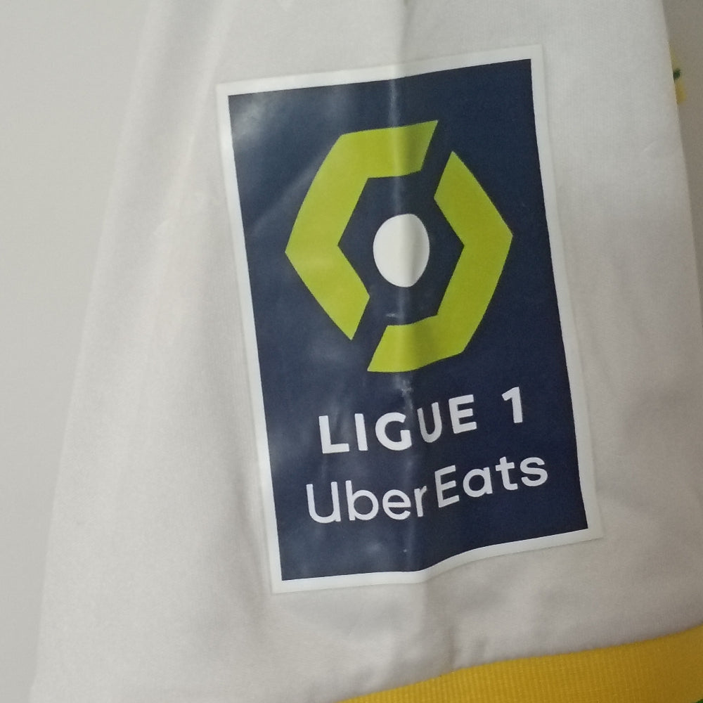 Maglia FC Nantes Macron Away 2021/22 Patch Ligue 1 Shirt Jersey France