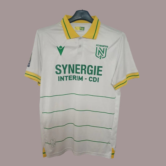 Maglia FC Nantes Macron Away 2021/22 Patch Ligue 1 Shirt Jersey France