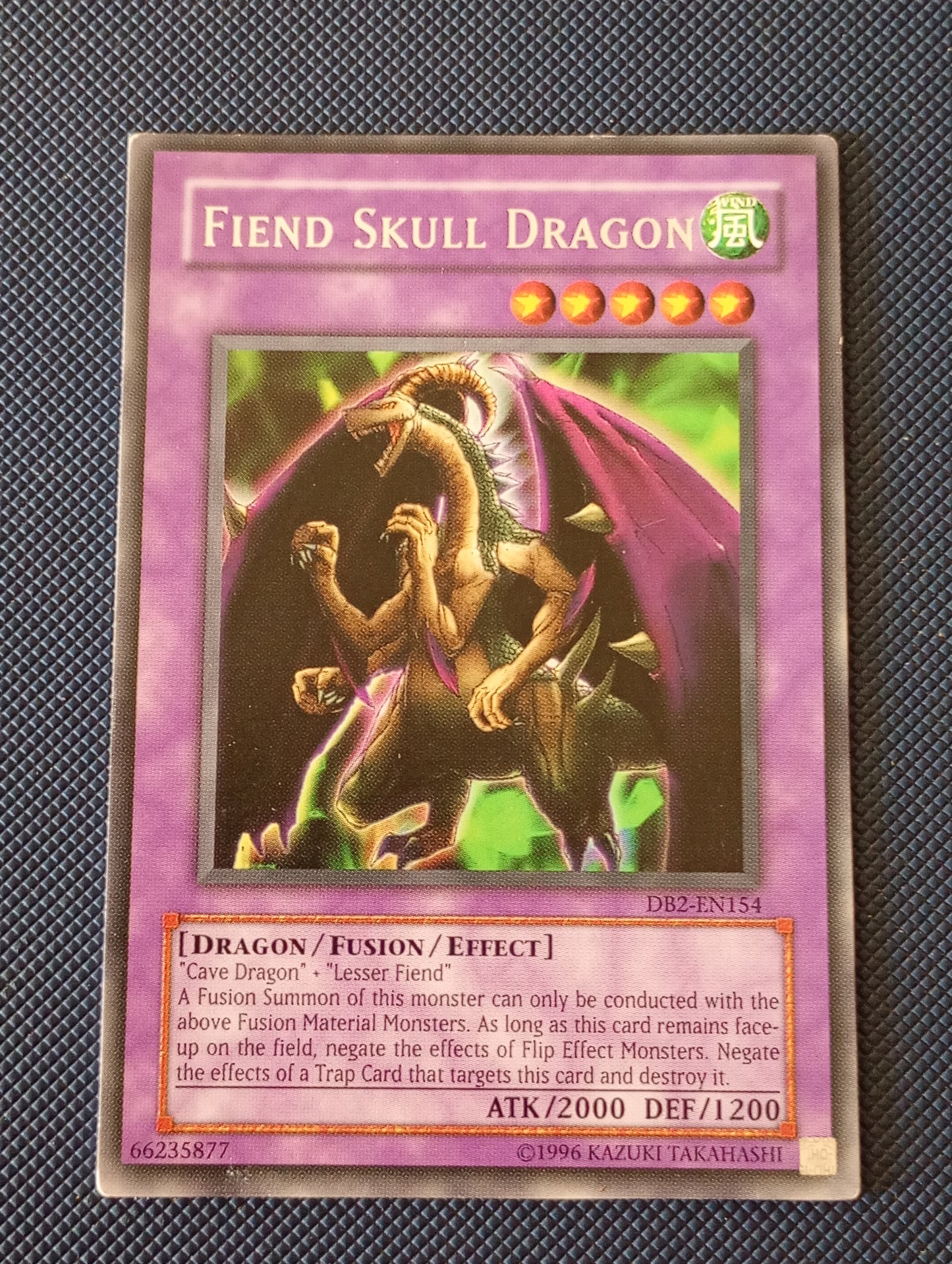 Yu-Gi-Oh! Fiend Skull Dragon SP Inglese | Carta Singola Originale