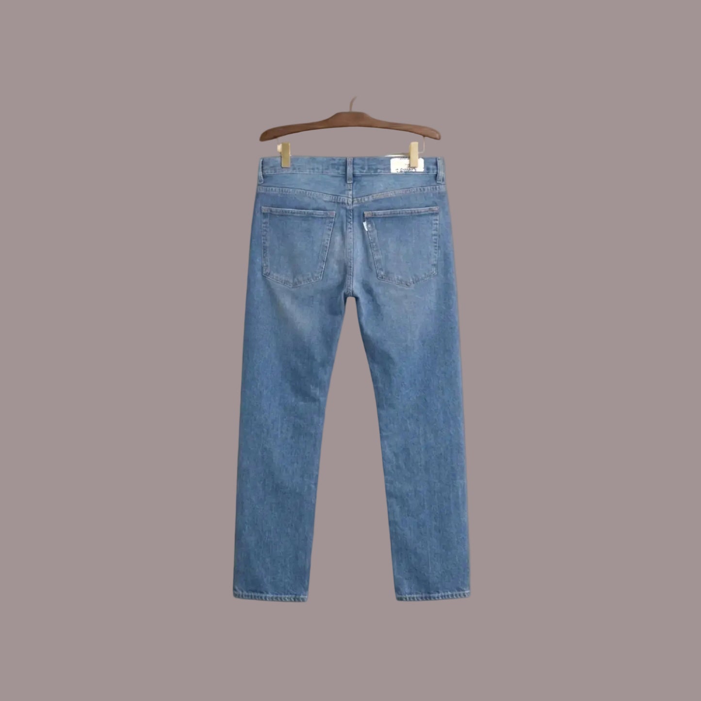 Jeans Haikure Tokyo Slim Crop 38 Uomo Blu Denim Giapponese Made in Italy