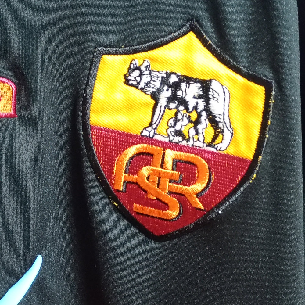 Maglia AS Roma 2007/2008 Nera Mexès #5 Kappa – Taglia XL | Usato Perfetto