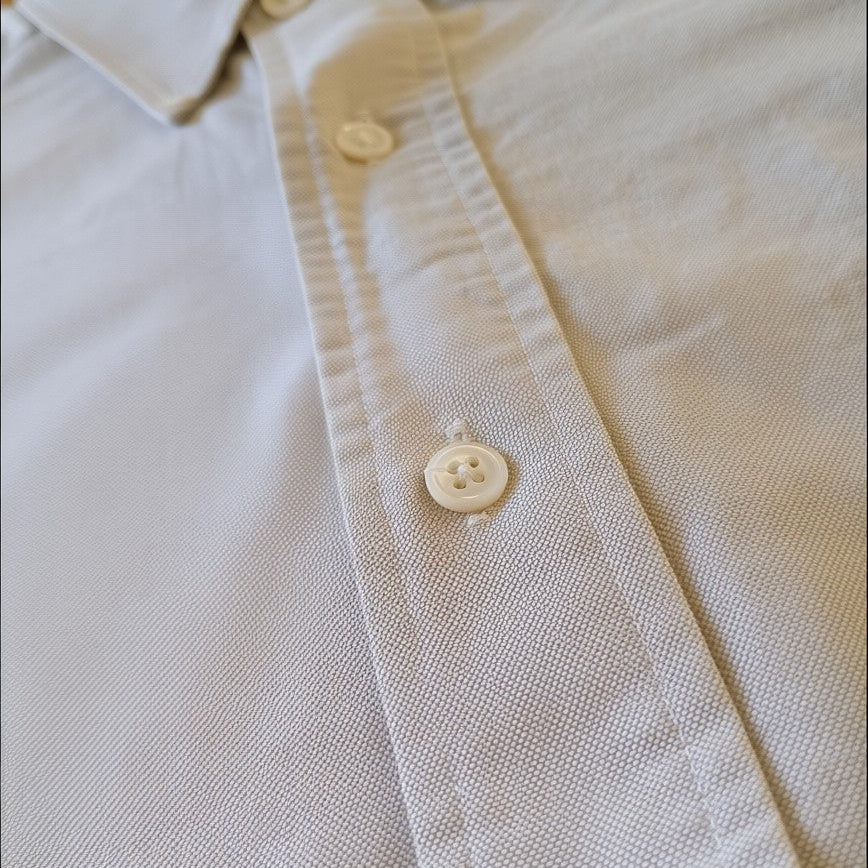 Camicia Polo Ralph Lauren L Uomo Beige Cotone Piqué Logo Multicolore Vintage