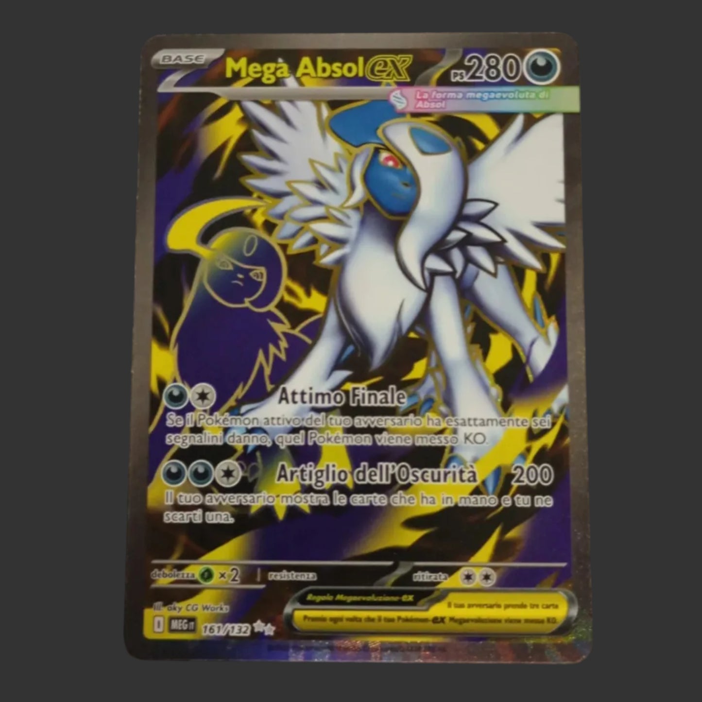 Mega Absol ex 161/132 Full Art – Megaevoluzioni