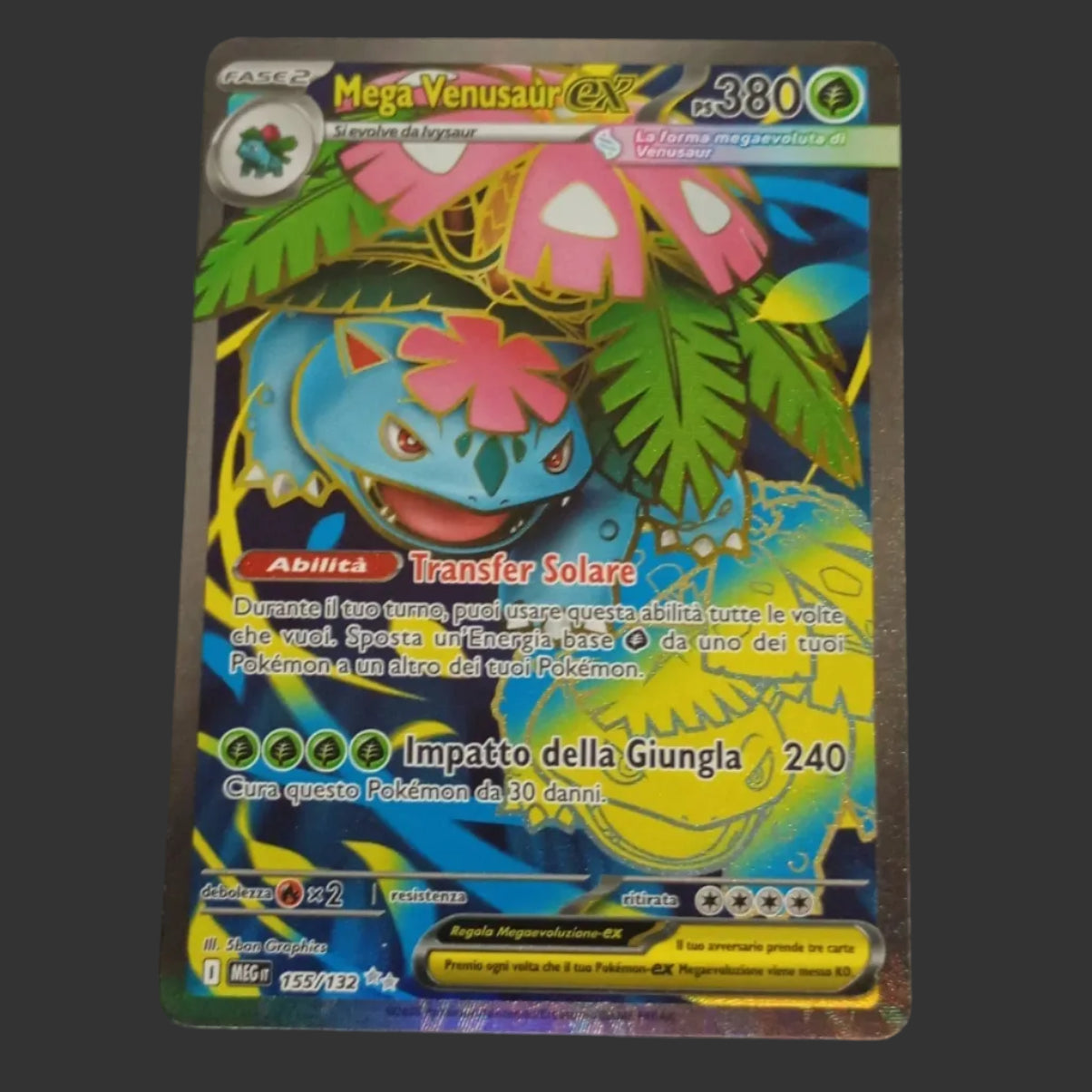 Mega Venusaur ex 155/132 Full Art – Megaevoluzioni