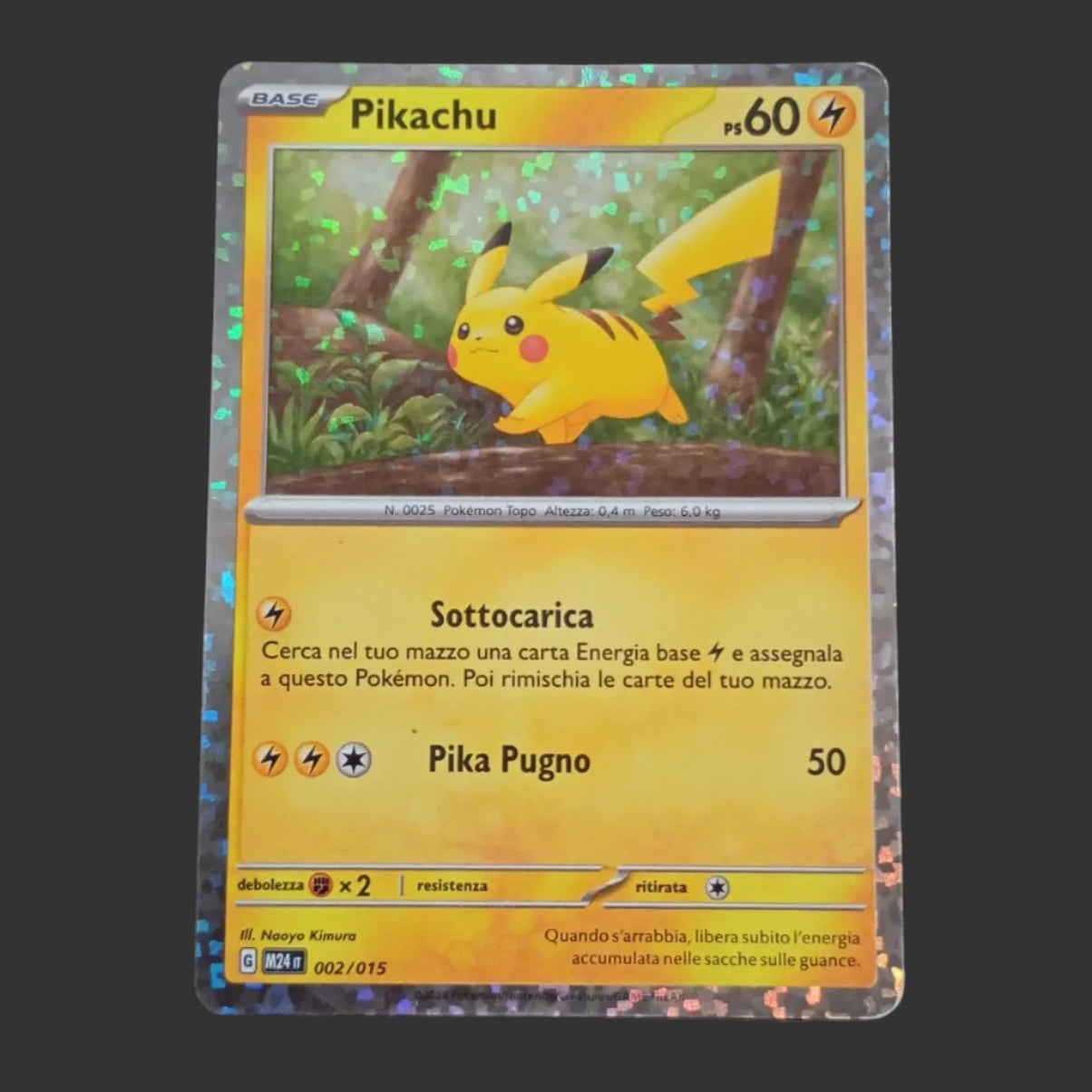 Pikachu 002/015 Holo – McDonald's 2024