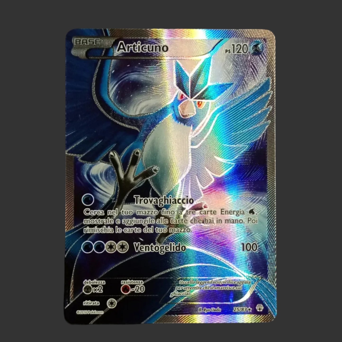 Pokémon Articuno 25/83 Ultra Rara – Generazioni ITA Light Played