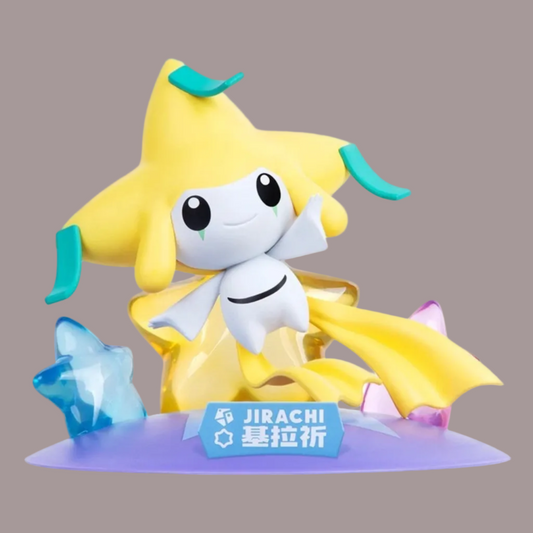Statua Pokémon Jirachi Funism Originale Box Twinkment Collezione Anime Manga 15cm