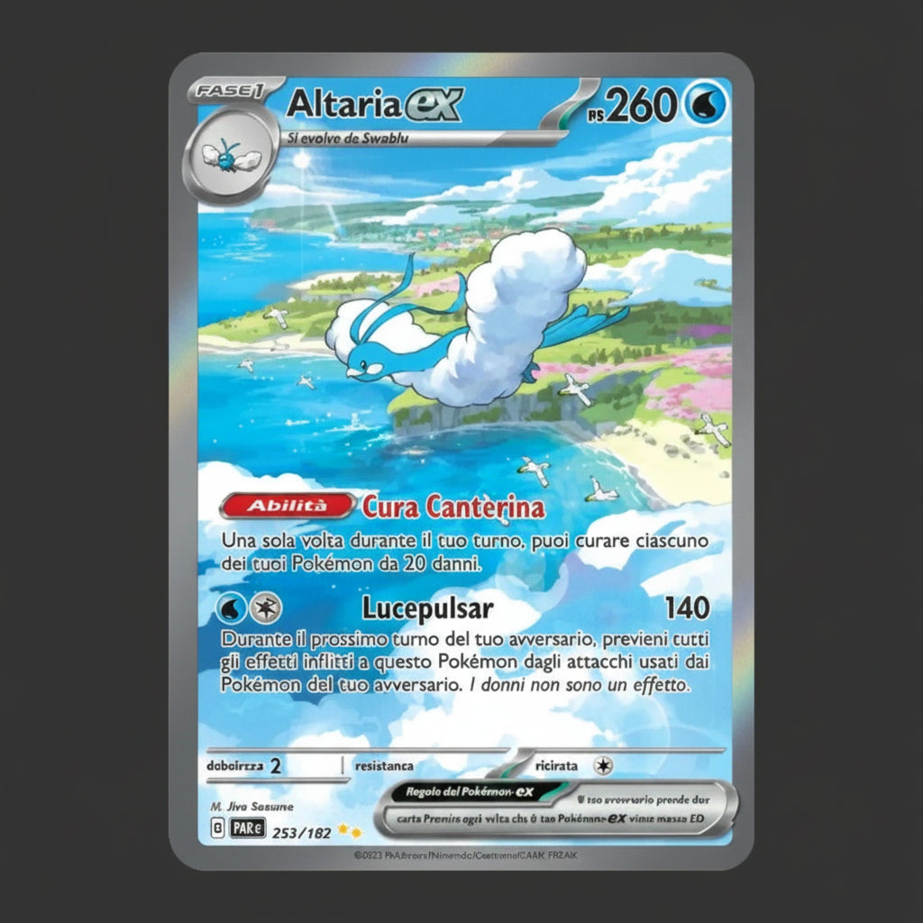 Pokémon Altaria ex 253/182 SAR – Paradosso Temporale ITA Near Mint