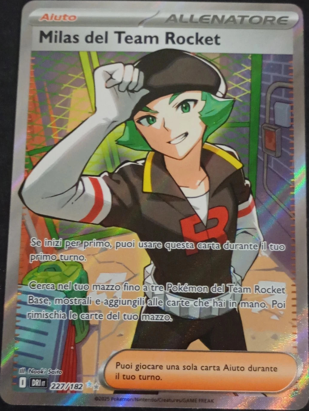 Milas del Team Rocket 227/182 Full Art – Rivali Predestinati