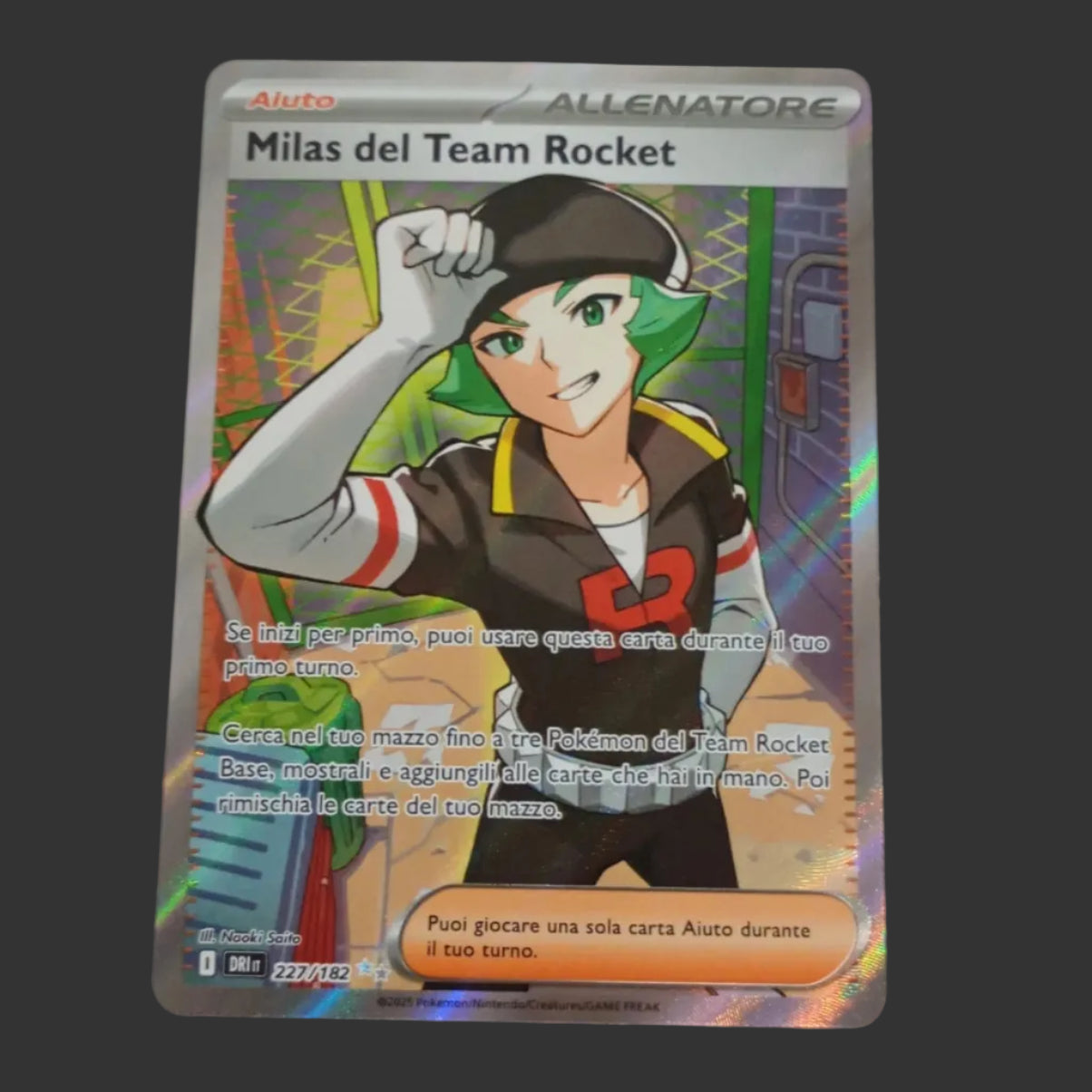 Milas del Team Rocket 227/182 Full Art – Rivali Predestinati