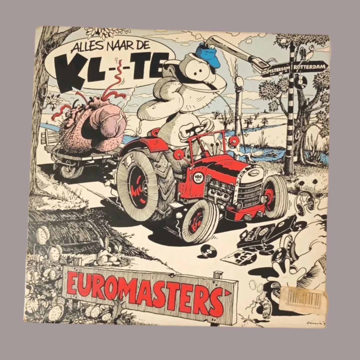 Euromasters – Alles Naar De Kl--te (Rotterdam Records, 1992)