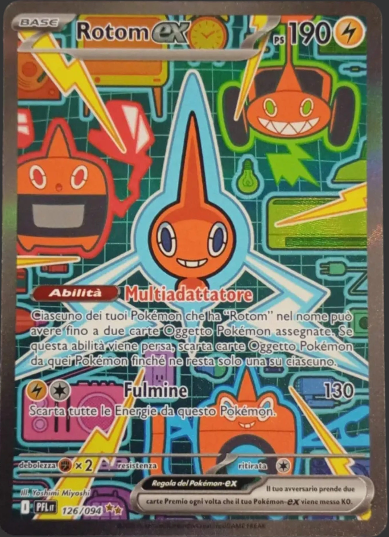 Rotom ex 126/094 SAR – Fiamme Spettrali