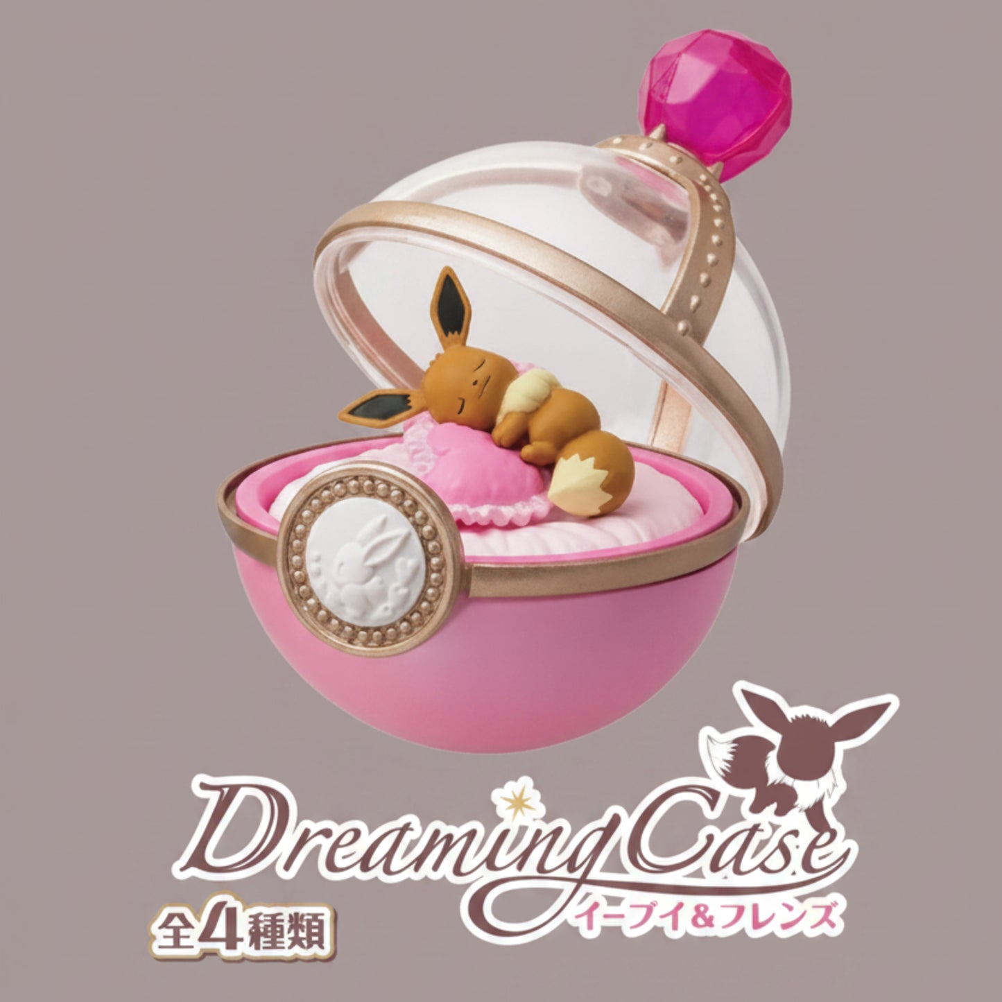Re-Ment Pokémon Dreaming Case Eevee & Friends – Blind Box Figura Originale Jap