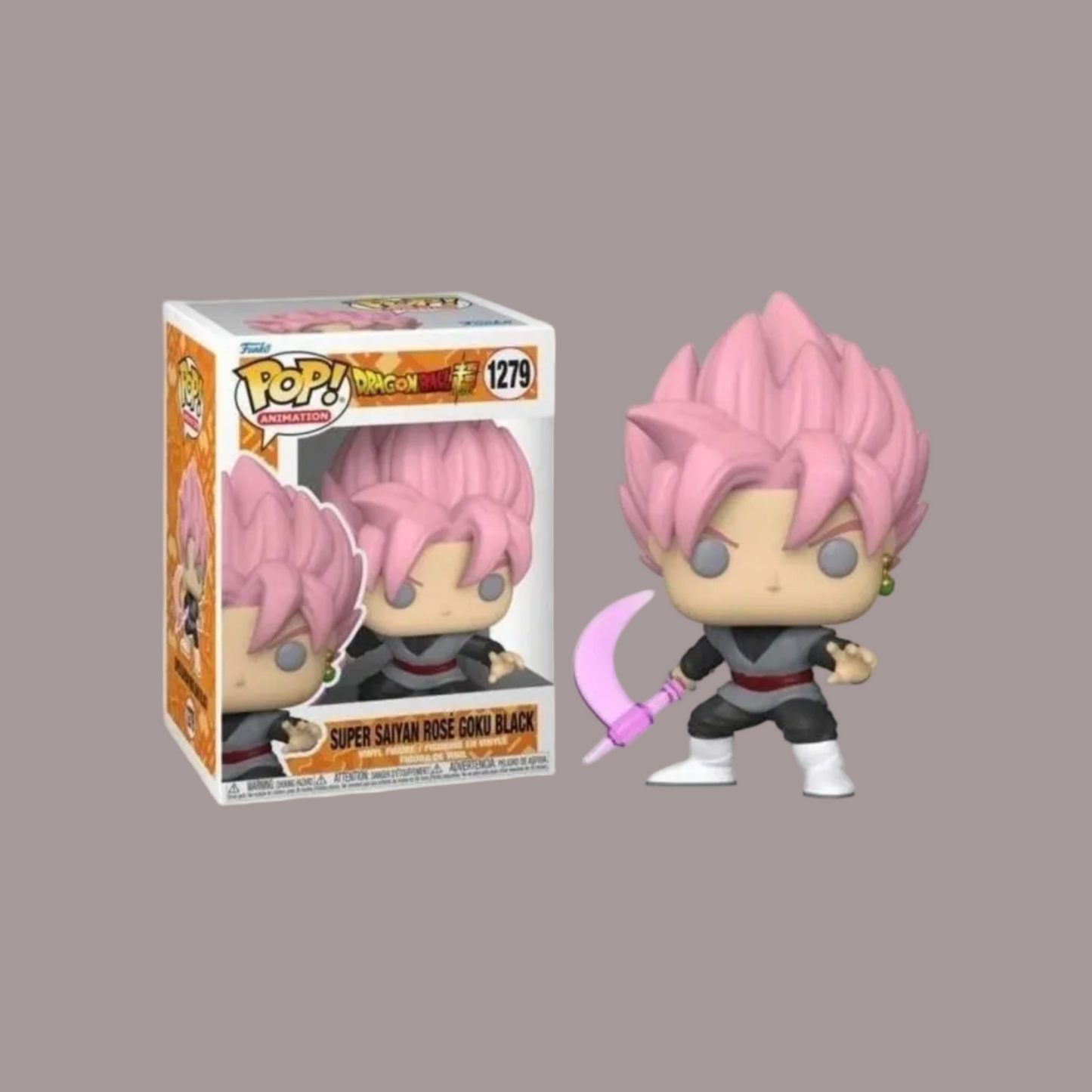 Funko Pop Dragon Ball Super Goku Black Super Saiyan Rosé #1279 Originale Nuovo
