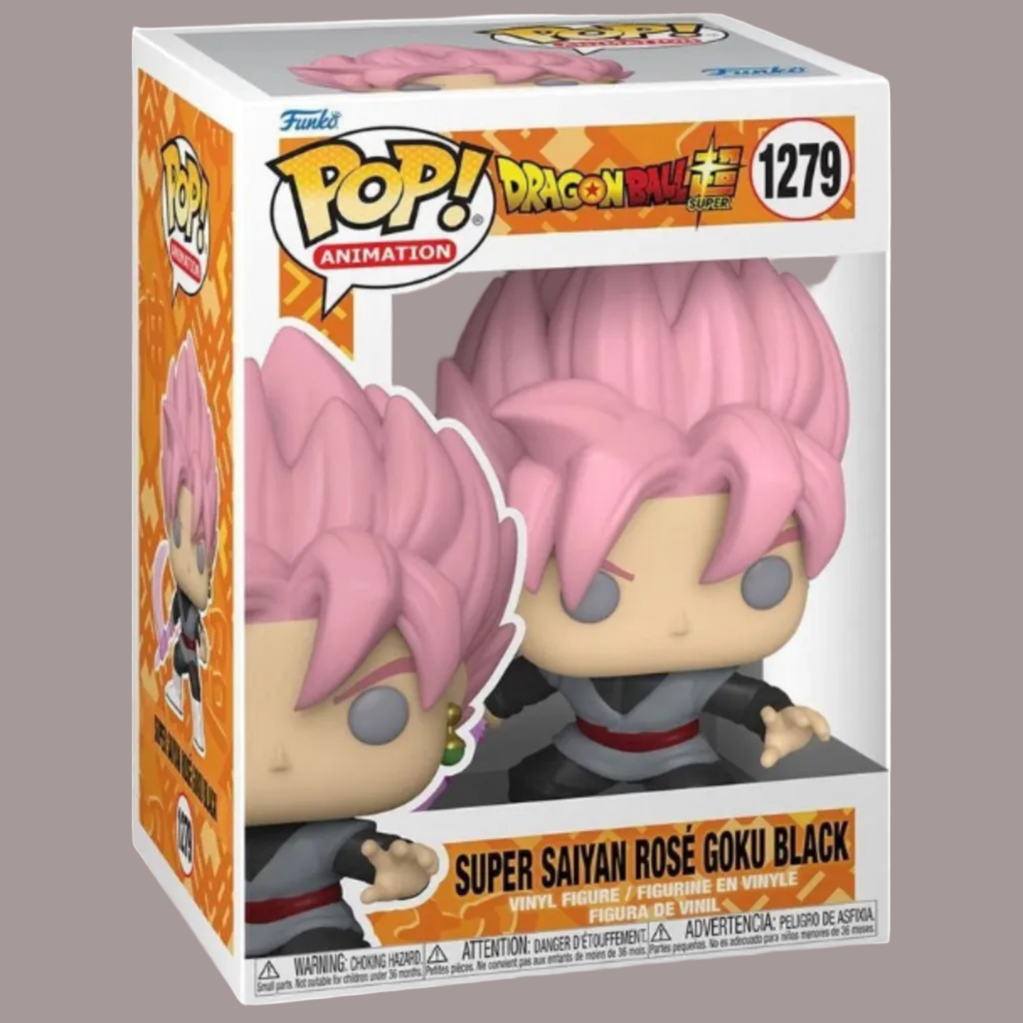 Funko Pop Dragon Ball Super Goku Black Super Saiyan Rosé #1279 Originale Nuovo
