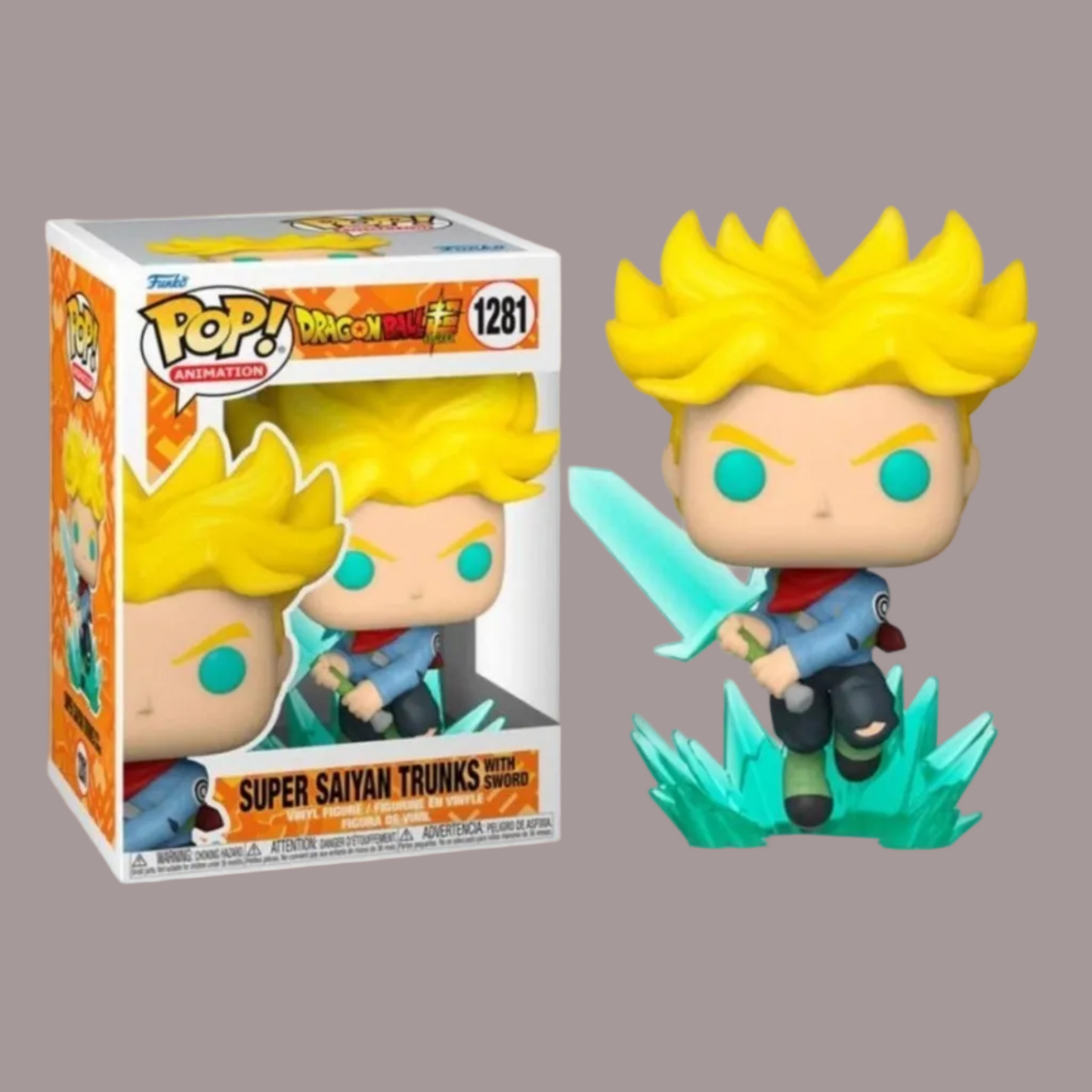 Funko Pop Super Saiyan Trunks con Spada #1281 – Dragon Ball Super