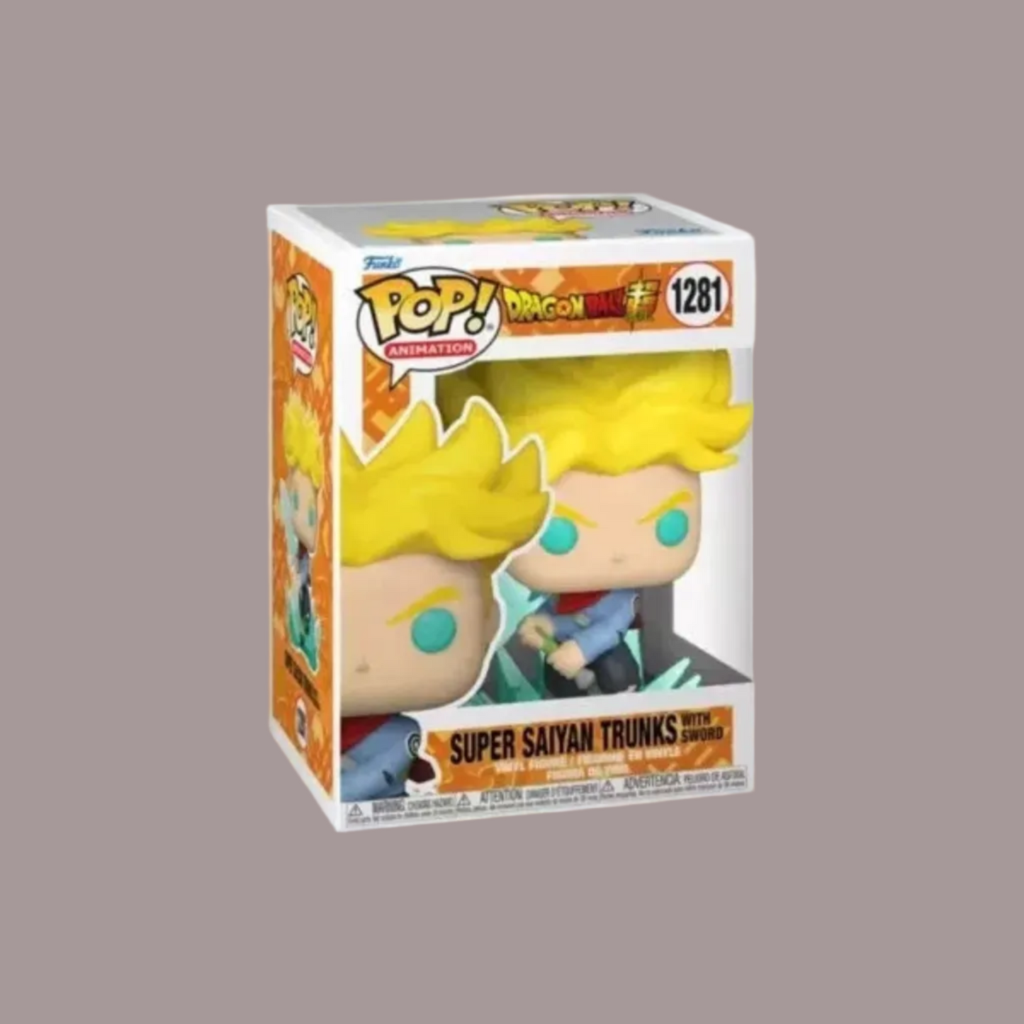 Funko Pop Super Saiyan Trunks con Spada #1281 – Dragon Ball Super