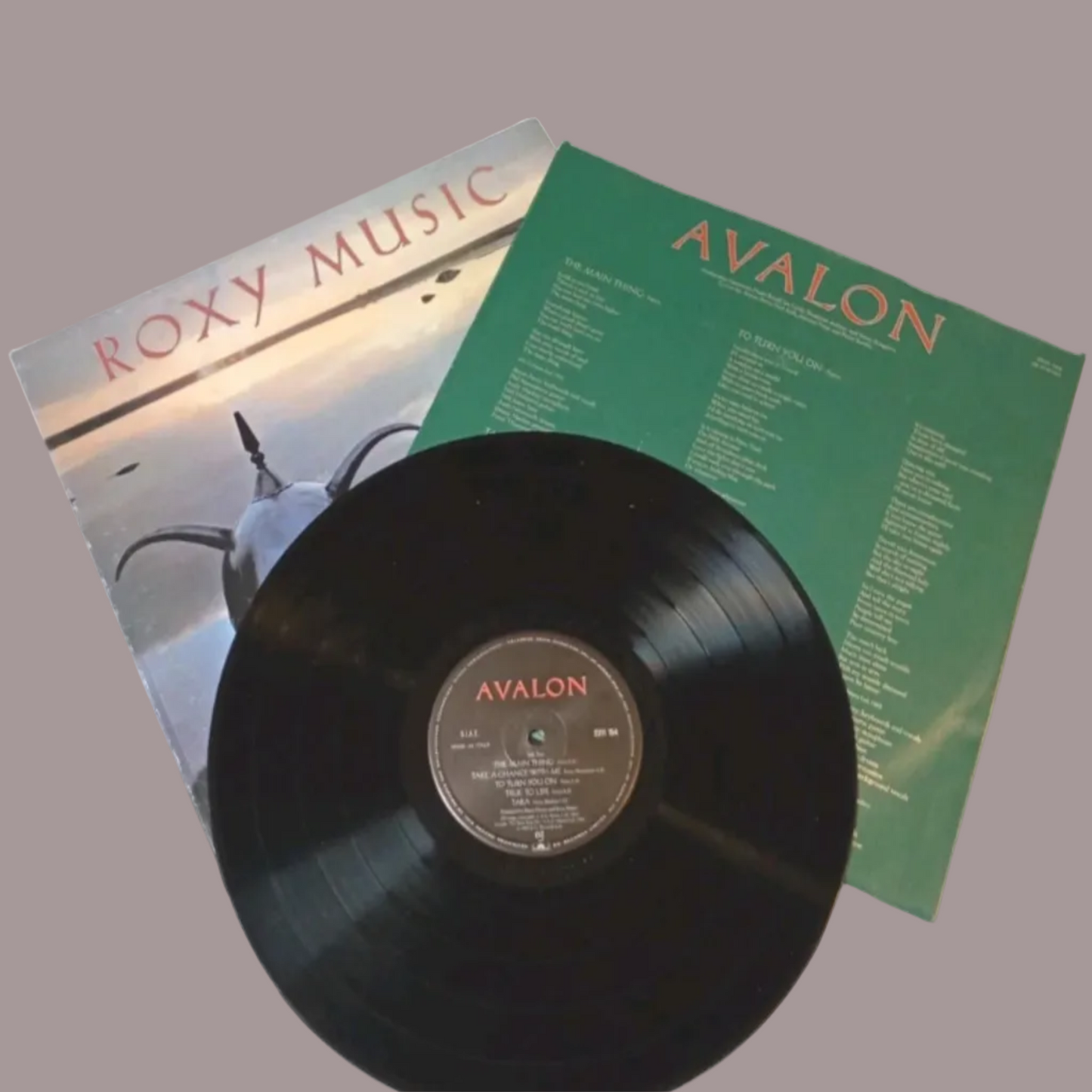 Roxy Music – Avalon (E.G. Records, 1982) First Press ITA