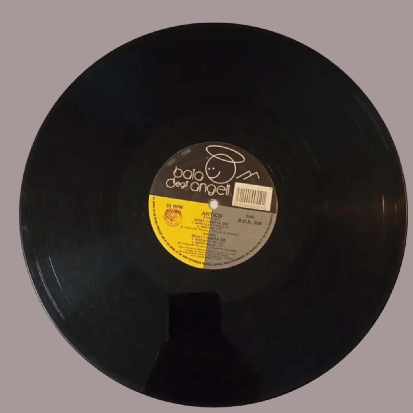 Antico – What I Gotta Do (Baia degli Angeli, 1991)