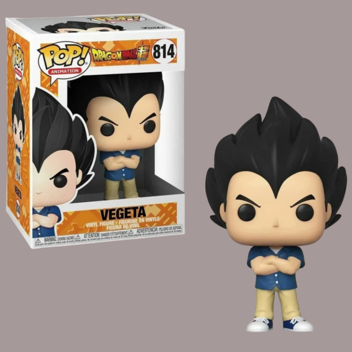 Funko Pop Vegeta #814 Casual – Dragon Ball Super