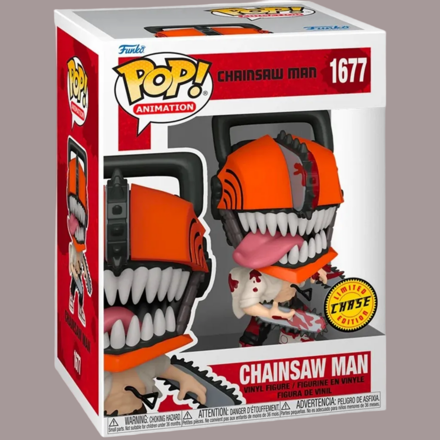 Funko Pop Chainsaw Man Denji #1677 – Chase Edition Rara