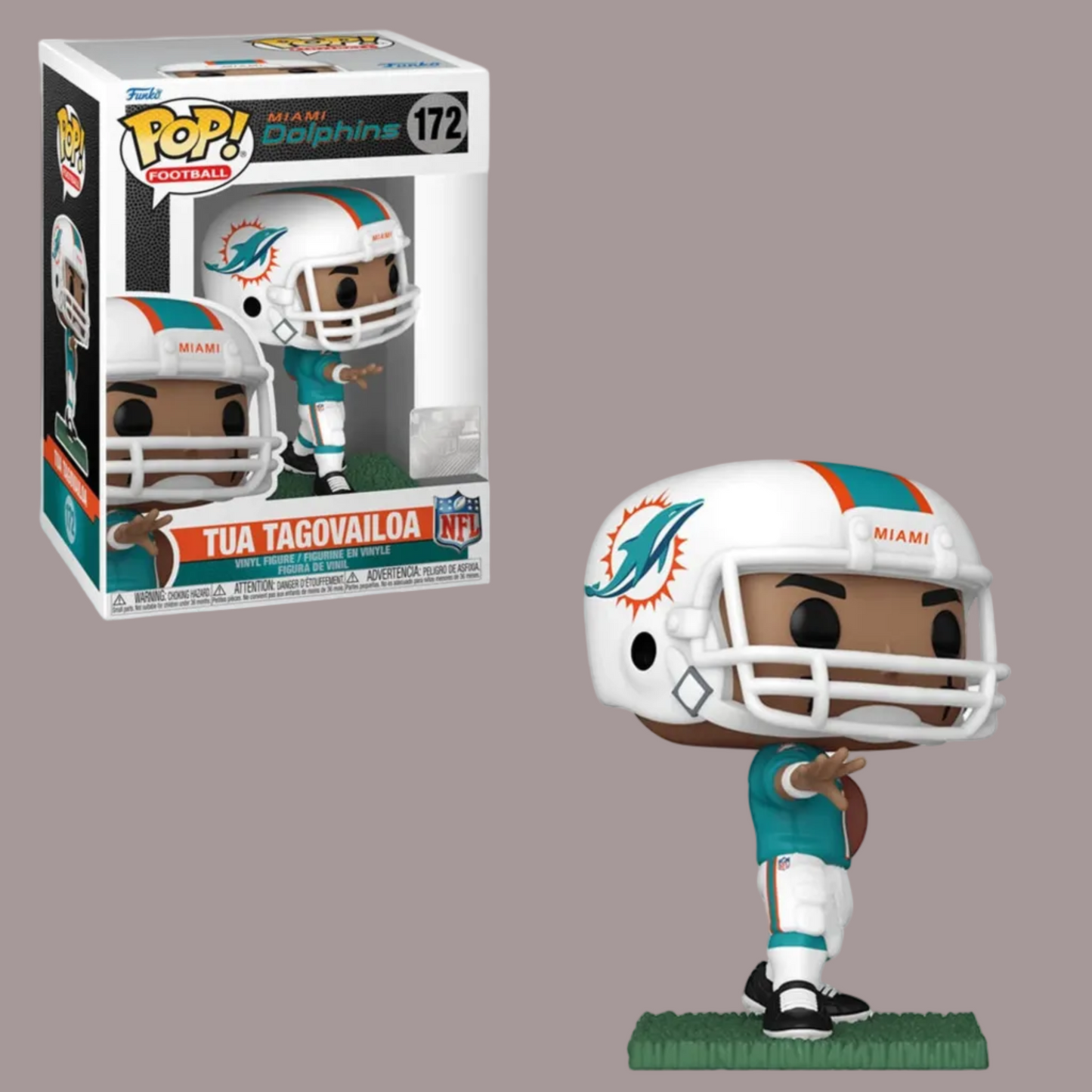 Funko Pop NFL Tua Tagovailoa #172 – Miami Dolphins