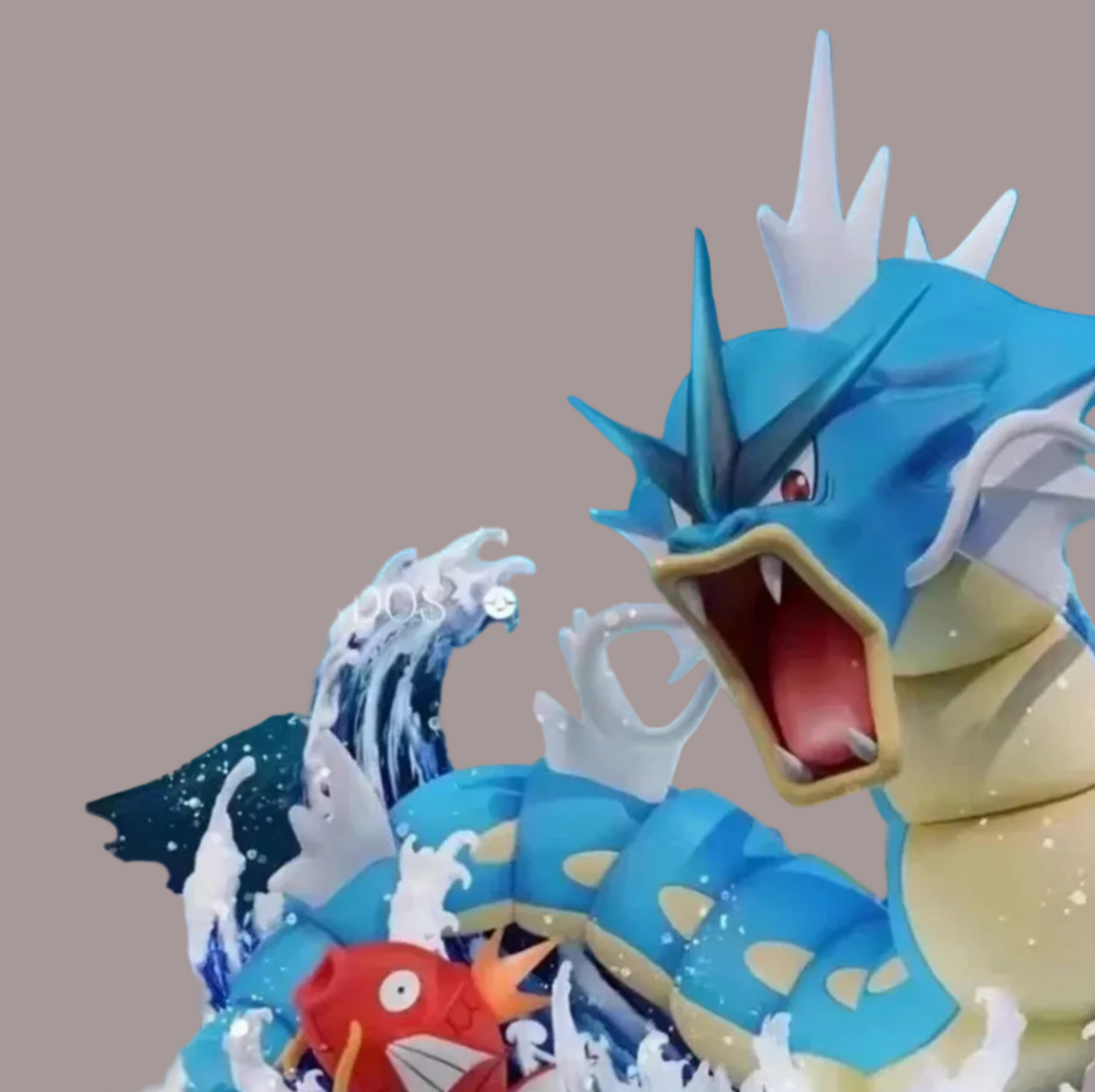Diorama Pokémon Gyarados & Magikarp – Statua in Resina da Collezione