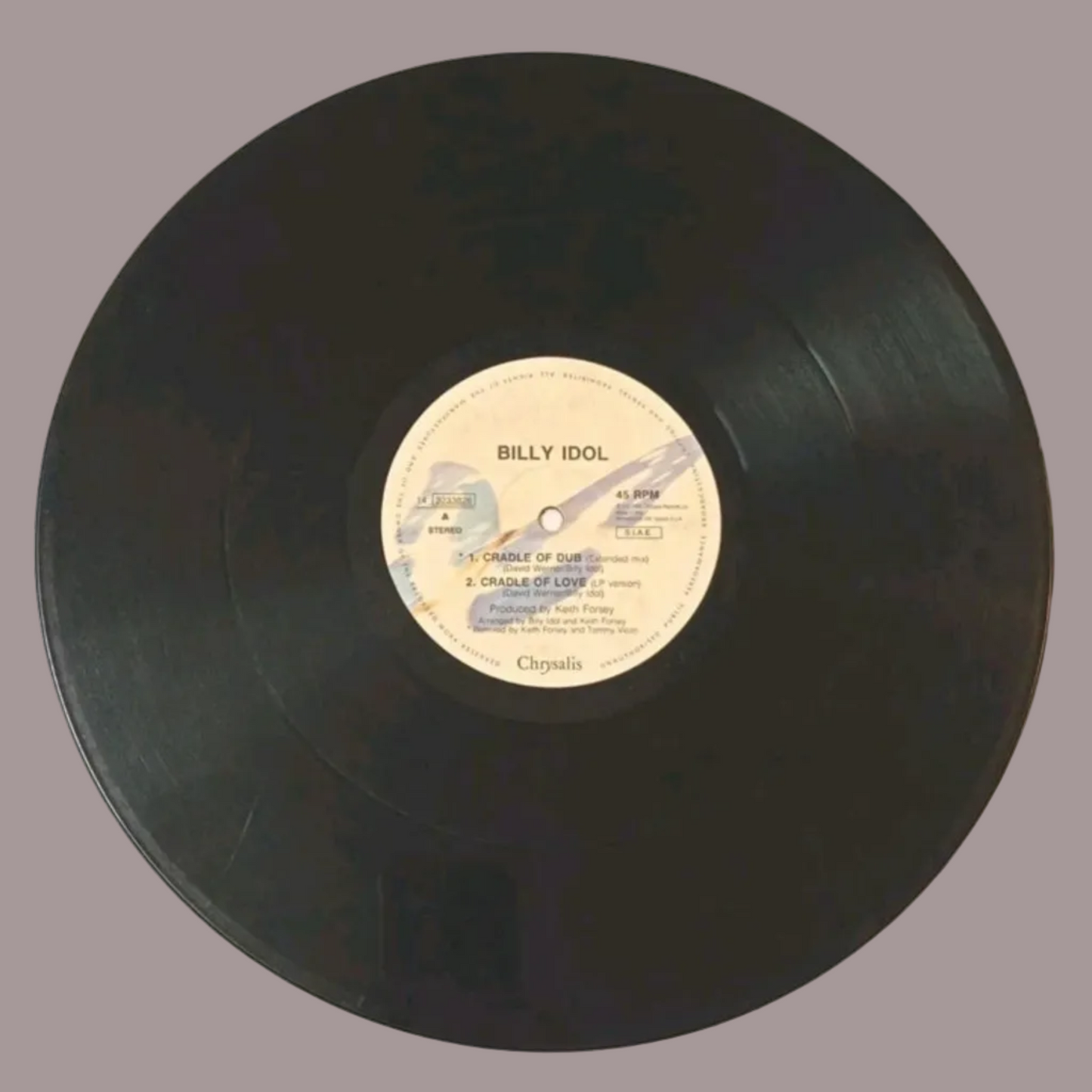 Billy Idol – Cradle of Love (Chrysalis, 1990)