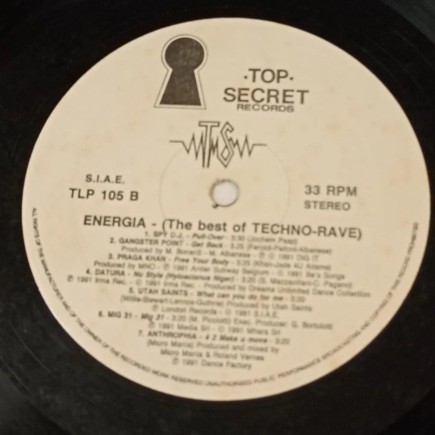 Energia: The Best of Techno-Rave – Mario Fargetta (1991)