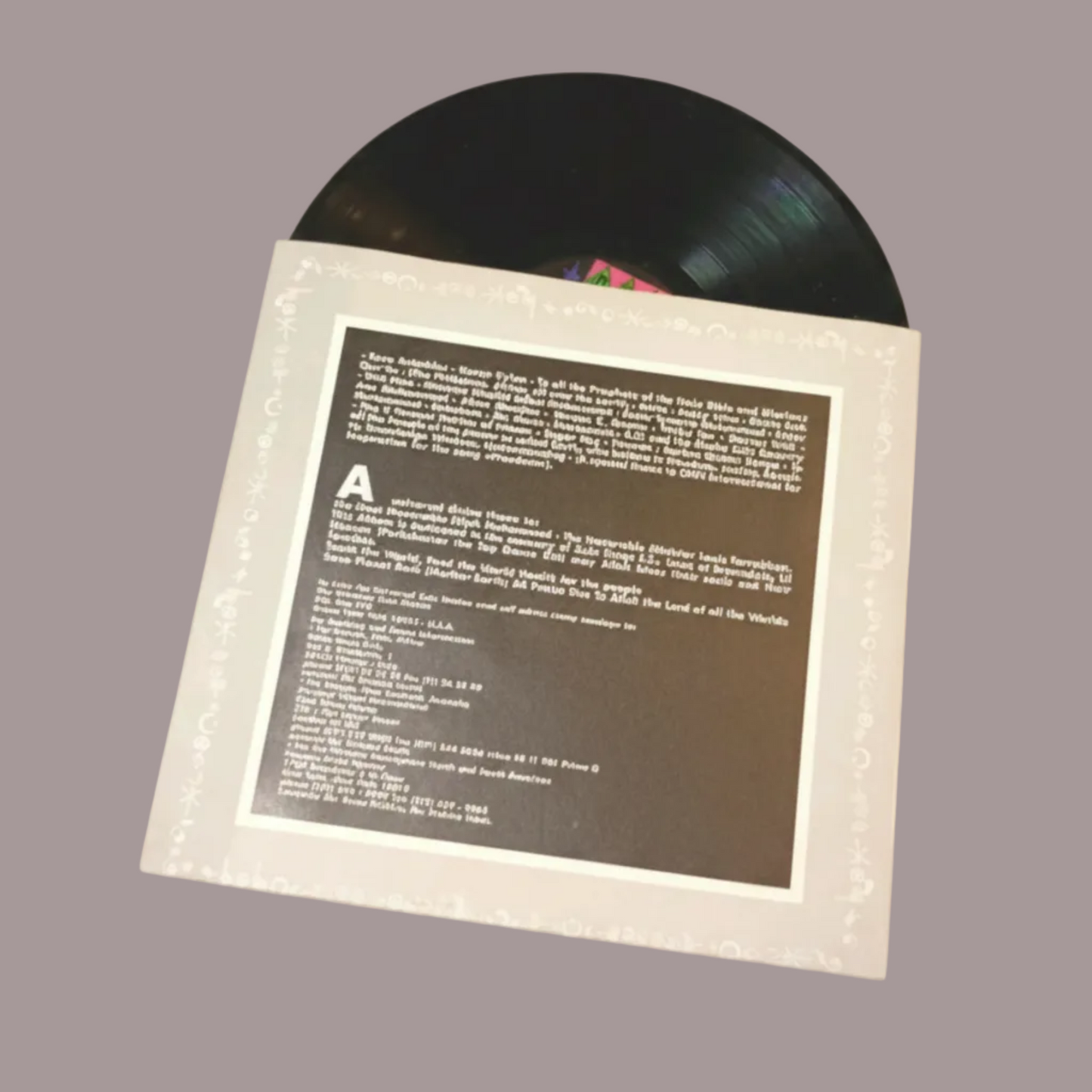Afrika Bambaataa and Family – The Decade of Darkness (DFC, 1991)