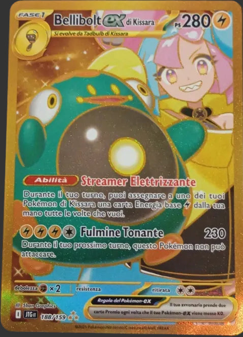 Bellibolt ex di Kissara 188/159 Gold – Avventure Insieme